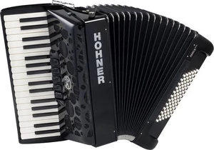 Hohner Amica Forte III 72 Black Tastenakkordeon