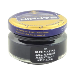 Saphir Krém na topánky Saphir Beauté du Cuir Créme Surfine (50 ml) - Navy Blue