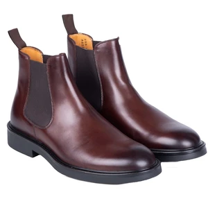 John & Paul Švihácke chelsea boots John & Paul - tmavohnedé - 43