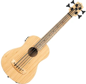 Kala U-Bass Bamboo Natural Bass Ukulele