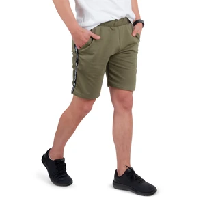 Pánské teplákové kraťasy inSPORTline Easystrap  khaki  XL