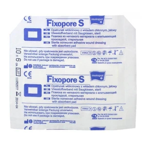 MATOPAT Fixopore S sterilní náplast 10 x 20 cm 1 kus