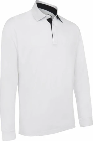 Callaway Mens Long Sleeve Performance Polo Bright White XL Chemise polo