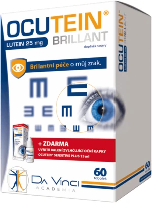 OCUTEIN Brillant Lutein 25 mg 60 tobolek