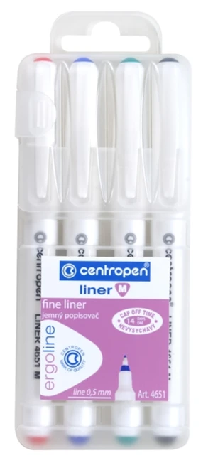 Centropen Linery 4651, sada 4 barev