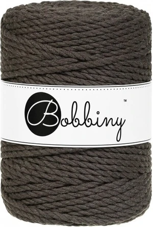 Bobbiny 3PLY Macrame Rope 5 mm 100 m Espresso Șnur