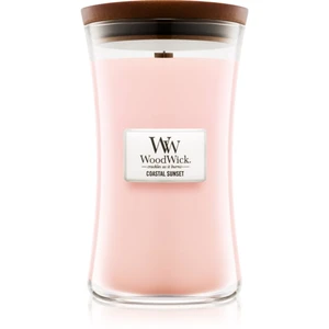 Woodwick Coastal Sunset vonná svíčka s dřevěným knotem 609.5 g