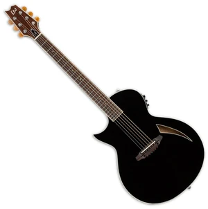 ESP LTD TL-6 Black Guitare acoustique-électrique