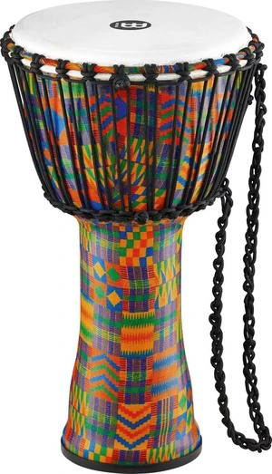 Meinl PADJ2-M-F Traveler Kenyan Quilt 10" Djembe