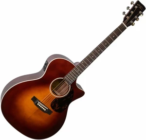 Recording King RGA-16R-CFE5-TBR Transparent Brownburst