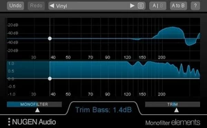 Nugen Audio Monofilter Elements (Produkt cyfrowy)