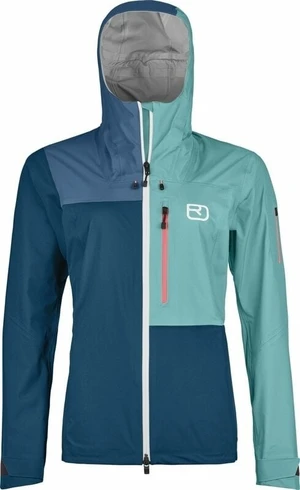 Ortovox 3L Ortler Jacket W Petrol Blue M Síkabát