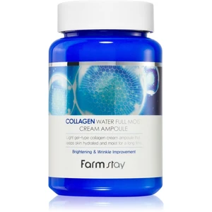 Farmstay Collagen Water Full Moist Cream Ampoule hydratačný krém v ampulkách 250 ml