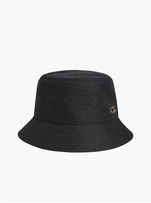 Black Women's Patterned Hat Calvin Klein - Women