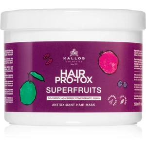 Kallos Hair Pro-Tox Superfruits regeneračná maska pre unavené vlasy bez lesku 500 ml