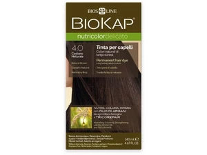 Biokap Nutricolor Delicato - Barva na vlasy 4.00 Hnědá přirozená 140 ml