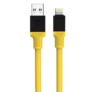 Kabel Fat Man Cable Tactical®, USB-A/Lightning – Žlutá (Barva: Žlutá)