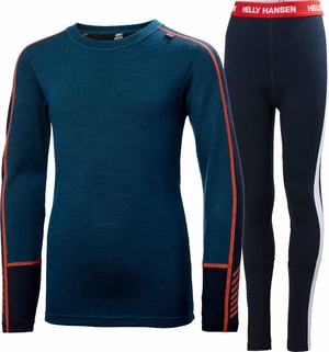 Helly Hansen Juniors Lifa Merino Midweight Base Layer Set Deep Dive 152/12