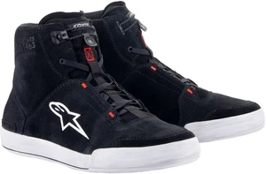 Alpinestars Chrome Shoes Black/Cool Gray/Red Fluo 42 Botas de moto