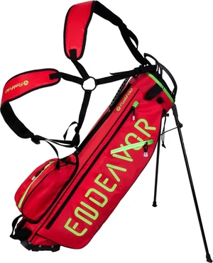 Fastfold Endeavor Torba golfowa stojąca Red/Green