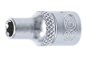 BGS technic Hlavice nástrčné, 1/4", různé velikosti, profil Super Lock - BGS Velikost: 9