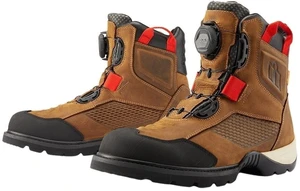 ICON - Motorcycle Gear Stormhawk WP Boots Brown 43 Cizme de motocicletă