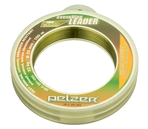 Pelzer šokový vlasec shock leader 100 m-průměr 0,55 mm / nosnost 22 kg / barva černá