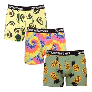 3PACK Men's Boxers Horsefeathers Sidney