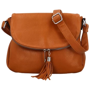 Dámská crossbody kabelka hnědá - Firenze Siwon