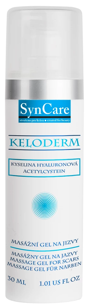 SynCare Masážny gél na jazvy Keloderm (Massage Gel) 30 ml