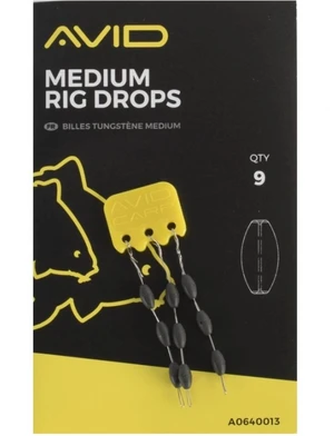 Avid carp tungstenová těžítka outline rig drops - xl