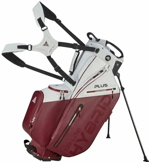 Big Max Dri Lite Hybrid Plus Torba golfowa stojąca White/Merlot