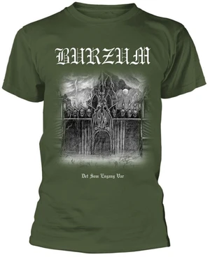 Burzum T-shirt Det Som Engang Var Unisex Green L