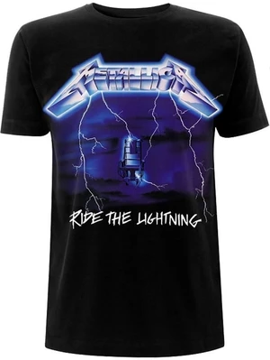 Metallica T-shirt Ride The Lightning Tracks Unisex Black S