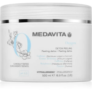 Medavita Oxygen Detox Peeling regenerační peeling na vlasy a vlasovou pokožku 500 ml