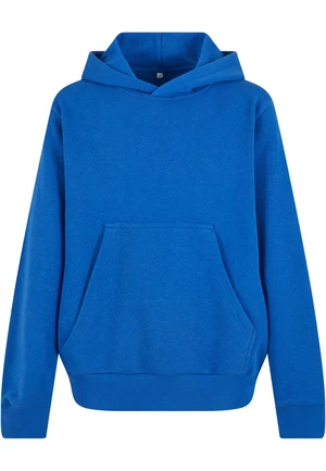 Terry blue boys' hoodie