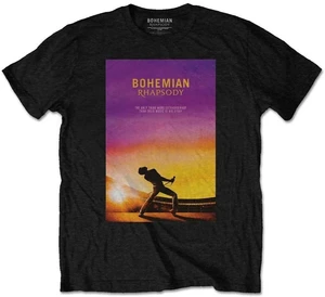 Queen T-shirt Bohemian Rhapsody Unisex Black L