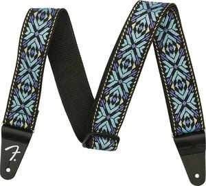 Fender Pasadena Woven Strap Textilgurte für Gitarren Blue Snowflake