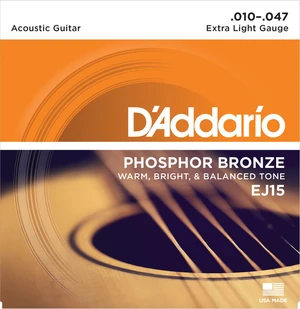 D'Addario EJ15 Struny do gitary akustycznej