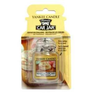 YANKEE CANDLE Luxusná visačka do auta Vanilla Cupcake 1 ks