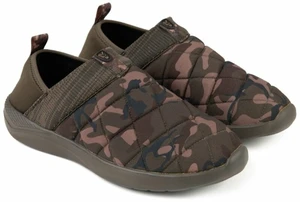 Fox Fishing Încălțăminte pescuit Camo/Khaki Bivvy Slippers  - 46