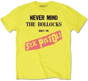 Sex Pistols Camiseta de manga corta NMTB Original Album Unisex Amarillo S