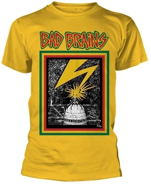 Bad Brains T-Shirt Logo Yellow XL