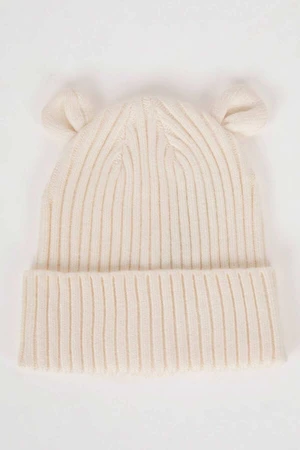 DEFACTO Baby Girl Eared Knitted Beanie C8165a524wn