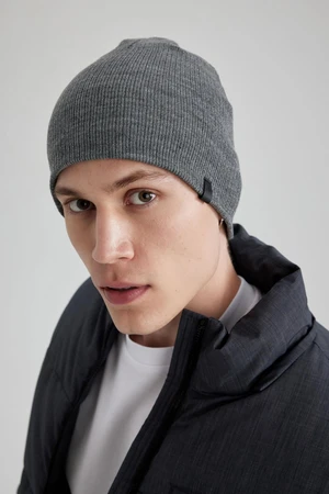 DEFACTO Men's Knitwear Basic Beret