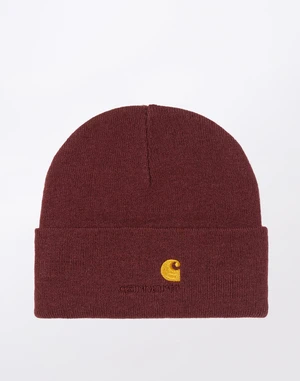 Carhartt WIP American Script Beanie Malbec