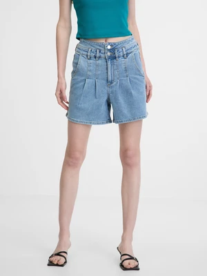 Orsay Light Blue Women's Denim Shorts - Women's