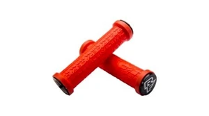 Race Face Grippler handlebar grips, 33mm, Lock On, red