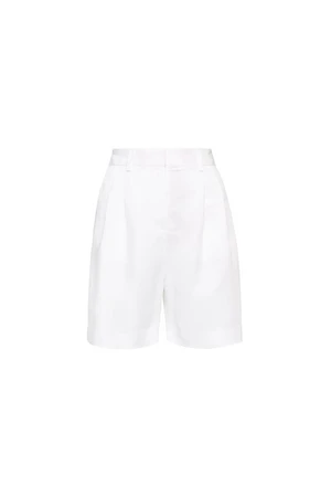 Tommy Hilfiger Shorts - LINEN TENCEL SHORT white