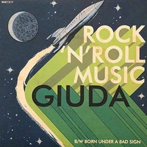 Giuda - Rock N Roll Music (Green Coloured) (7" Vinyl)